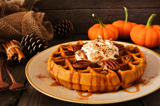 Pumpkin Pecan Waffles